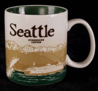 Starbucks Seattle Collectors Series 16oz Coffee Mug 2010